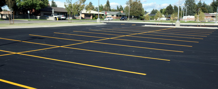 Striping A Parking Lot - Premium Asphalt